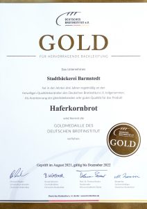 Gold Haferkornbrot